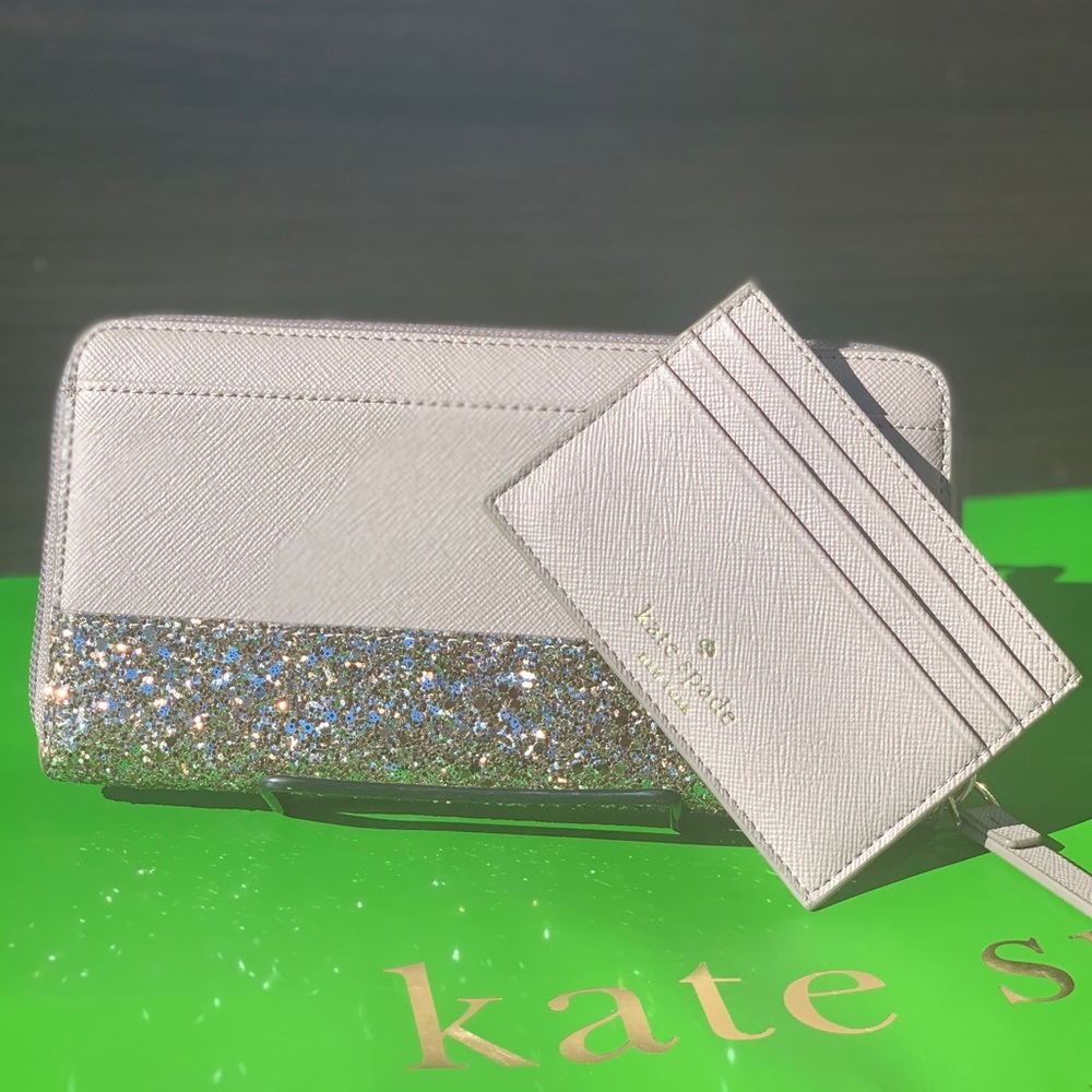 Kate Spade Neda Greta Court Zip Wallet Set - Picture 3 of 8
